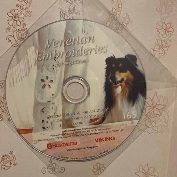 Husqvarna Viking Venetian Embroidery’s by Margitt Grimm No. 165 - Picture 3 of 11